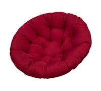 Gralara Coussin de Fauteuil Suspendu, Coussin D'assise, Oreiller, Coussin de Fauteuil, Coussin de Chaise Confortable et Doux, Coussin de Fenêtre P, Rouge foncé