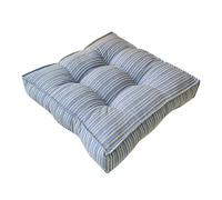 Gralara Coussin de Sol épais pour Adultes, Coussin de méditation, Tabouret, d'assise pour Chambre à Coucher, cérémonie du thé, Banc de Cuisine, Bleu