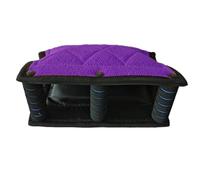 Gralara Coussin Mordant Résistant Manchette Morsure avec Poignée Rembourré Manchon Protection pour Dresseurs, Violet