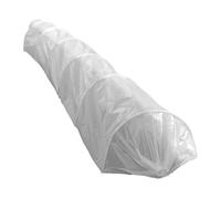 Gralara Couverture de Filet D'ombrage pour Tunnel de Jardin, Cerceaux de Cloche, Kit de, Cour de Ferme, Pratique, Couverture de Rangée de Plant, Transparent