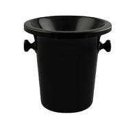 Gralara Crachoir à Vin, Seau à Vin, Bac Multifonction en Plastique, Seau à Glace avec Deux Poignées, Conception Ergonomique et Large Ouverture, Récipient pour Pichets, Cocktails et Bouteilles, L