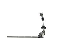 Gralara Cymbal Stacking Device Embrayage de Charleston Pièce de Support Accessoire de Batterie Attache Métal Compact en Alliage, Dispositif D Empilage De Cymbale + Longue Tige Tige À Quatre Sections
