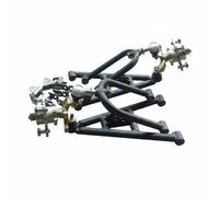 Gralara de Véhicule de Plage Kit Avant Complet Amortisseur Bras en A Direction Support Métal Robustesse Montage Simplifié, Bras Oscillant Supérieur Et Inférieur + Bride De Direction Diagonale 11