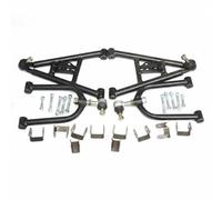Gralara de Véhicule de Plage Kit Avant Complet Amortisseur Bras en A Direction Support Métal Robustesse Montage Simplifié, Bras Oscillant Supérieur Et Inférieur + Patte De Suspension