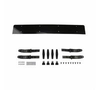 Gralara Déflecteur de Vent de Coffre Toit Forme Aérodynamique Accessoire Automobile Simple à Installer pour Déplacement, 114 Cm