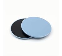 Gralara Disque de Glisse Pilates Disque de Fitness Slider d'Exercice Coussin de Glisse Surface Souple pour Sols Durs et Face Lisse pour Tapis Améliore, Light Blue