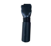 Gralara Downspout Extention Universel pour Canalisation de Pluie Tuyau Extensible Flexible Pp Conception Fendue Détachable Accessoire pour Évacuation Pluviale, Noir