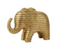 Gralara Éléphant Décoratif en Résine e Abstrait Figurine D'éléphant Sculpturale Abstraite Élément Sculptural Décoration Intérieure pr Étagère