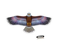 Gralara en Forme d'aigle, Grands pour Oiseaux, Magnifiques Jeux à Double Ligne Amusants avec Une Ligne de 100 M, Grands Cerfsvo, 168cmx72cm