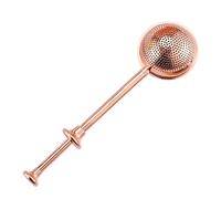 Gralara Ensemble de Filtres à Thé Innovant pour Infusion de Feuilles Fraîches, or rose