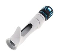 Gralara Ensemble Rod Reel Seat Kit Poignée Grip Écrou Verrouillage Accessoires Tube Carbone Matériau Léger pour Installation Facile Adapté à la Réparation de, Blanc + Bleu