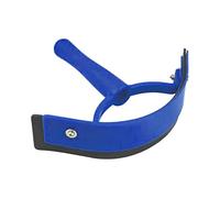 Gralara Étrille Portable Équine Métal Résistant avec Acier Inoxydable Double Face pour Retirer Transpiration et l'eau Manche Ergonomique pour Accrocher