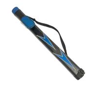 Gralara Étui Queue Billard en PU Poche Zippée Intérieur Protégé Structure Cylindrique Renforcée Sangle Réglable Adapté pour Les Joueurs Billard