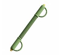 Gralara Exerciseur en Silicone Barre de Puissance Appareil de Musculation Renforcement des Bras Poignet Entraîneur Ressort Multi Procédés Poignées Confort, Vert S