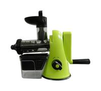 Gralara Extracteur de Jus à Main Manuel Pratique avec Poignée Confortable pour Une Utilisation Quotidienne Sans Bruit Adapté Aux Petites Cuisines et, Vert