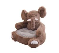 Gralara Fauteuil en Peluche Siège Rembrré Mignon, Fauteuil Accdoirs, Confortable, Canapé, pr Angle Lecture, Éléphant