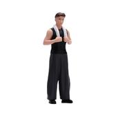 Gralara Finition Soignée Personnage Féminin Miniature Personnage Debout Miniature Effet Réaliste Figurine Femme 1/18 pour Présentation, Diorama, Multicolore, Mécanicien avec Serviette