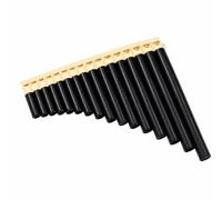Gralara Flûte Pan Crbe à 16 Tubes Léger Flûte Pan Tubes D'exteion Maniable Panflûte pr Débutan, Brun