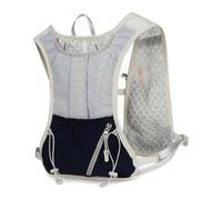 Gralara Gilet de Course en Plein Air Sac à Dos Harnais de Running Veste d'Hydratation Polyester avec Répartition Équilibrée du Poids et Compartiments Avant et , Bleu-Gris