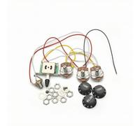 Gralara Harnais Câblage Pré-Câblé Précâblé Câblage avec Sélecteur Pré-Connecté Faisceau Câbles avec Prise 6,35 Mm pour Guitaristes