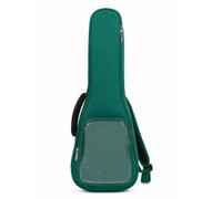 Gralara Housse Ukulélé avec Poche Transparente Réglable Housse Ukulélé Étanche Étui avec Bandoulière pour Élèves, Voyageurs, Array, Vert