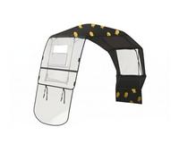 Gralara Imperméable avec Pare-Brise Facile à Installer Auvent pour Usagers, Petit Canard Jaune
