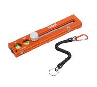 Gralara Jauge de Marquage Aluminium Règle Réglable à Tracer Alignement Horizontal Équerre Angle 90 45