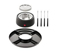 Gralara Kit Trempage Chocolat Polyvalent | Multifonction, Appareil à Griller Frchtes Rôtisge, Compact, Machine à Rôtir les Snacks Table