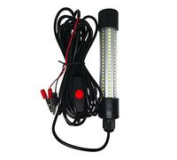 Gralara Lampe de Pêche Submersible LED 12V pour La Pêche Aux Calamars, Blanc