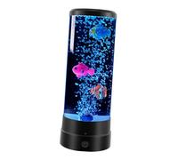 Gralara Lampe de Poisson à Bulles, Lampe D'aquarium de Poisson pour Enfants, pour Chambre à Coucher, Bureau, Maison