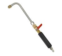 Gralara Lance Extension pour Nettoyeur Haute Pression 1/4 Valve Professionnelle en Cuivre et Acier Inoxydable Connexion Rapide Pulvérisation à 25 Degrés, Courbé à 90 Degrés