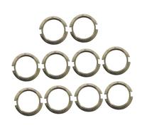 Gralara Lot de 10 Anneaux de Douille G9 Filetés, Visserie Métallique Robuste, Pièces de Rechange