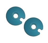 Gralara Lot de 2 Paniers Ronds de 5,5 Cm pour Bâtons de Randonnée, Protection Contre La Neige et La Boue, pour Le Ski et La Randonnée