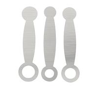 Gralara Lot de 3 Tampons En Cuir pour Saxophone et Instruments à Vent, Outils de Réparation