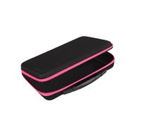 Gralara Mallette à Outils Boîte à Coque Dure Étui de Transport Organisateur Multifonction Sac de Rangement avec Poignée Solide Approprié pour Le Matériel Élec, Rouge