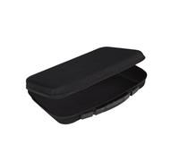 Gralara Mallette à Outils Boîte à Coque Dure Étui de Transport Organisateur Multifonction Sac de Rangement avec Poignée Solide Approprié pour Le Matériel Élec, Noir