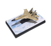 Gralara Maquette d'avion Chasse à l'échelle 1/64, en Alliage, décoration Bureau, Souvenir commémoratif, Jaune