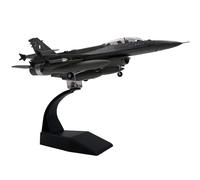 Gralara Maquette D'avion F16 à L'échelle 1:72 avec Support D'exposition. Modèle Réduit D'avion Rétro, Style Fuselage Profilé, Idéal pour