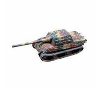 Gralara Maquette Jagdtiger sans Montage Chasseur Chars Lourd Finition Professionnelle Modèle 1/144 pour Vitrine, Étagère, Bureau, Camouflage À Pois