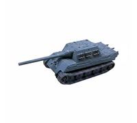 Gralara Maquette Jagdtiger sans Montage Chasseur Chars Lourd Finition Professionnelle Modèle 1/144 pour Vitrine, Étagère, Bureau, Gris