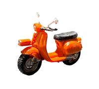 Gralara Miniature Moped Résine Modèle Sport Simulation Collection Objet Décor Suspendu Convient pour Commode Étagère 25cmx2cm