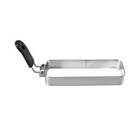 Gralara Modèle de Cuisson D'œufs pour Poêle à Griller pour Petit-déjeuner, Sandwich, Muffin, Omelette, Acier Inoxydable, 15X6,5CM