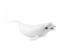 Gralara Modèle Réaliste Baleine Blanche Éducatif Figurine Baleine Blanche Décoration Figurine pour École