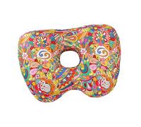 Gralara Oreiller pour piercing d'oreille avec trou, confortable et doux, pour porter des écouteurs ou des boucles d'oreilles, lavable, pour dormir sur, C