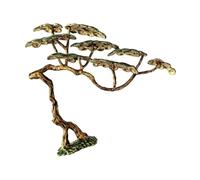 Gralara Ornement Sapin Peint en Trois Dimensions Peinte Figurine Décorative Tridimensionnel Décoratif pr Cheminée