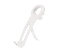 Gralara Ouvre-bouteille Décapsuleur Universel Ouvre-boîte Manuel Accessoire de Poche Ustensile Polyvalent avec Support Téléphone Convenable pour Camping et Cu, Blanc