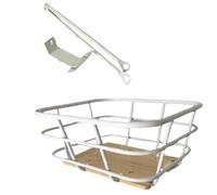 Gralara Panier Avant de Vélo, Porte-Bagages Facile à Monter, Design Portable et Tendance, pour Le Cyclisme, avec Support