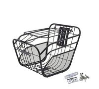 Gralara Panier Avant Vélo Pratique | Robuste, Stable, Panier Métal Plastique, pr Crses, déplacements Domicile-Travail, Cyclistes