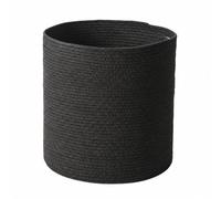 Gralara Panier Cylindrique Coton Léger Panier Tressé Coton Respirant Corbeille Rangement Tressée vert pr Buanrie