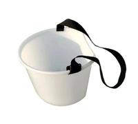 Gralara Panier de Fruits avec Sangle Réglable, Seau de Cueillette Portable et Polyvalent en Plastique Épais, Conteneur de Rangement pour Cour Agricole/Vergers/Potagers/Pelouses